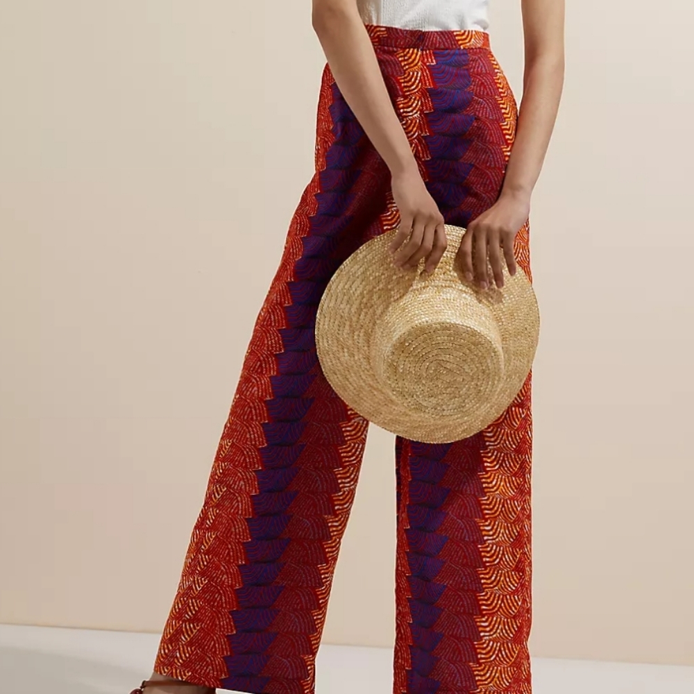 New SIKA Abstract Wide-Leg Trousers